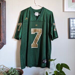 Adidas Notre Dame Green Jersey #7